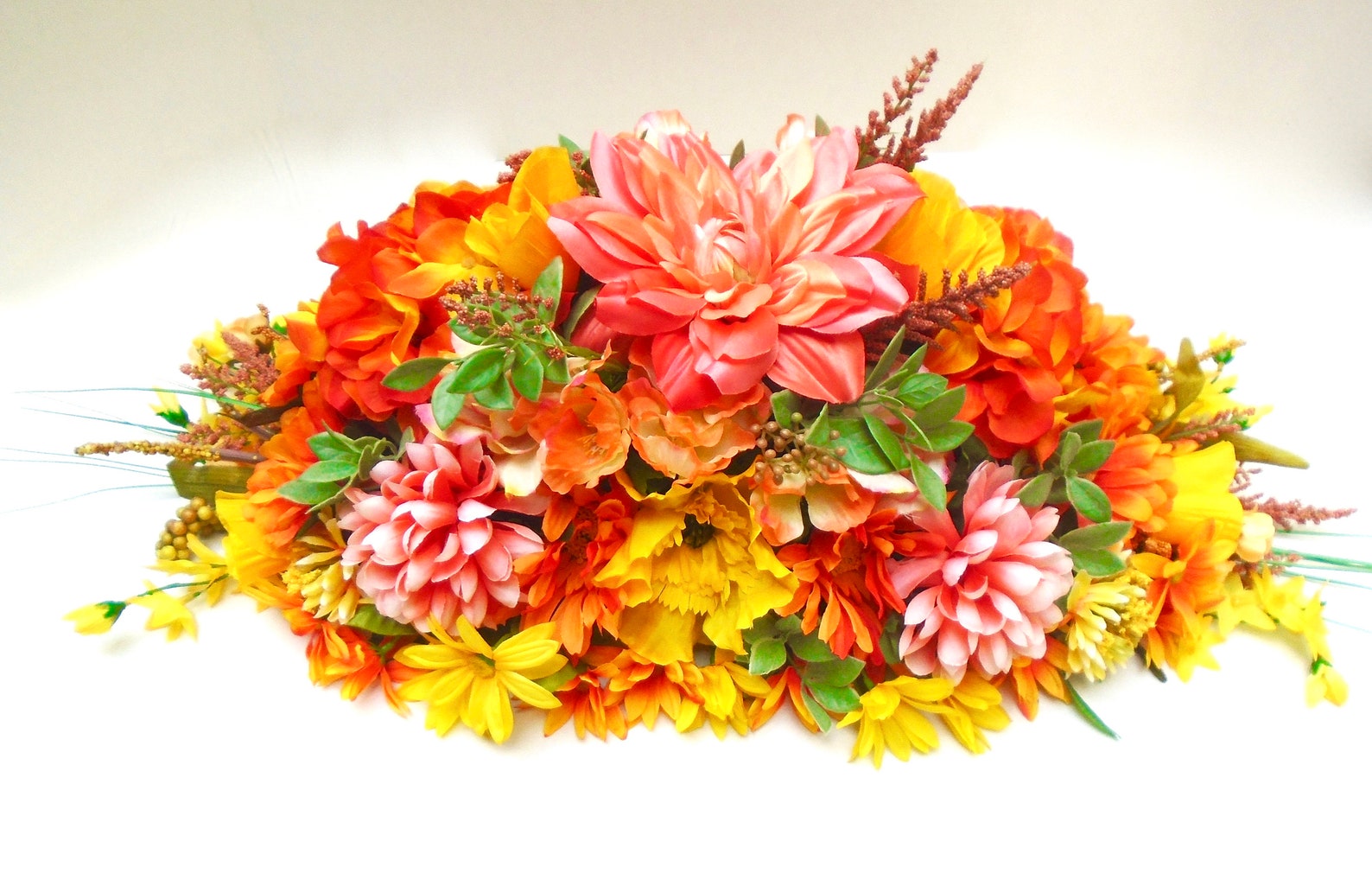 Floral Centerpiece Dining Table Centerpiece Summer Etsy