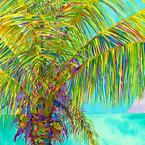 The Palm On Canvas image 1