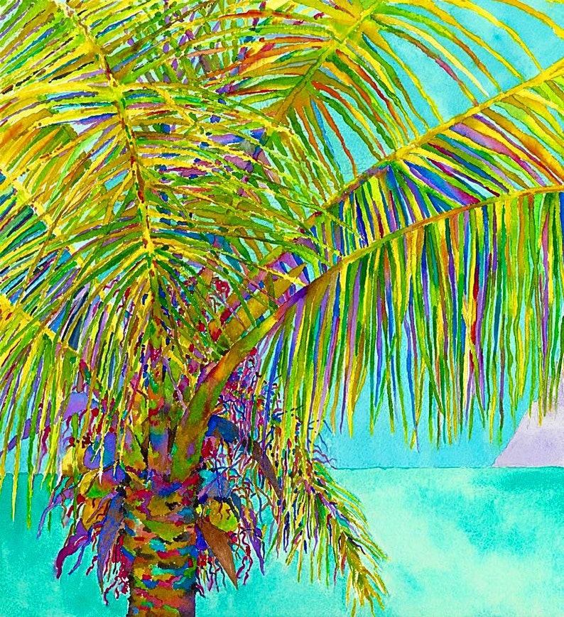 The Palm On Canvas image 1