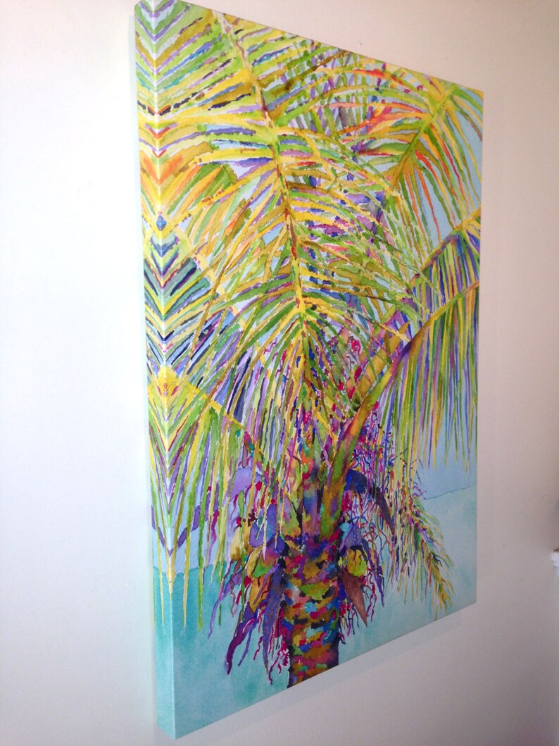 The Palm On Canvas image 2