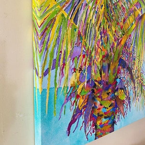 The Palm On Canvas image 4