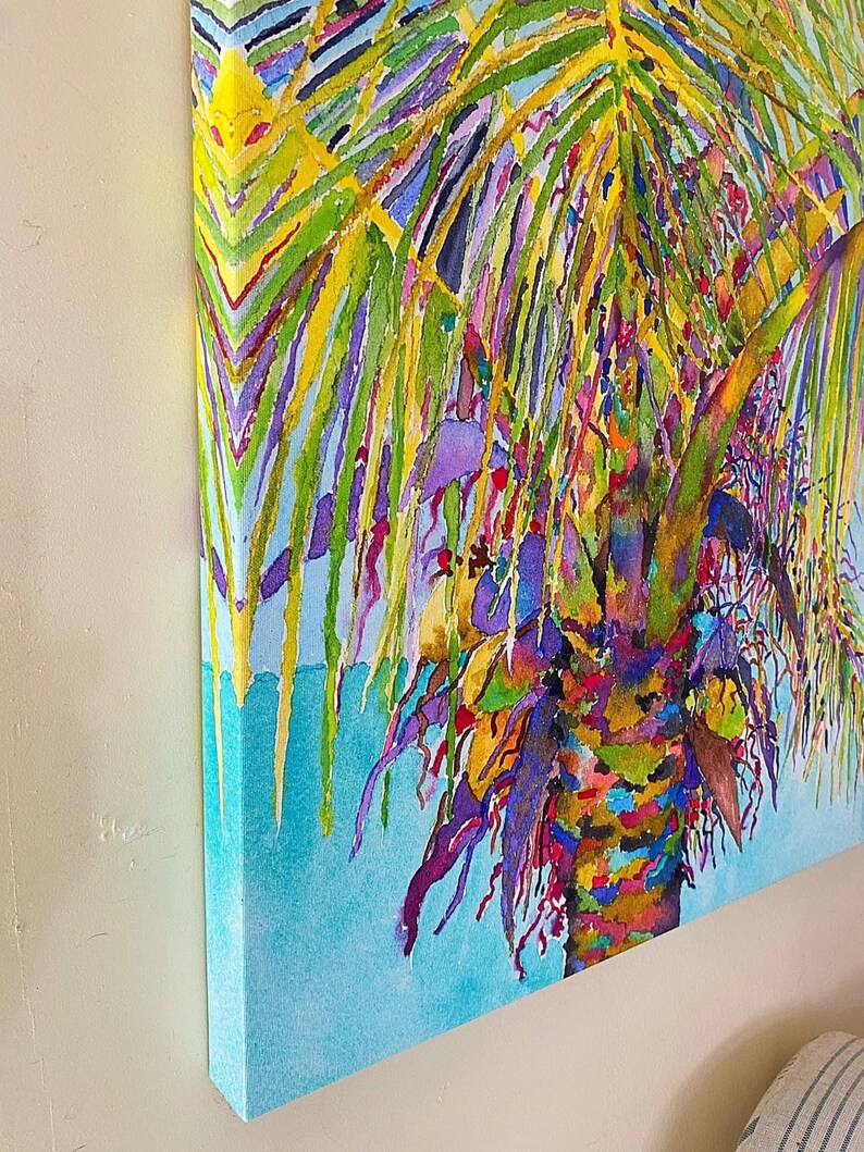 The Palm On Canvas image 4