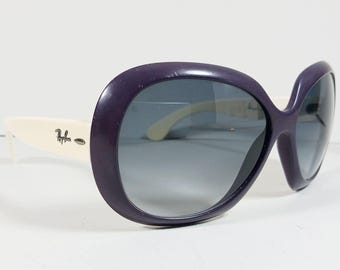 Ray Ban RB 4098 Jackie Ohh II 766/8G Lila/Beige Sonnenbrille