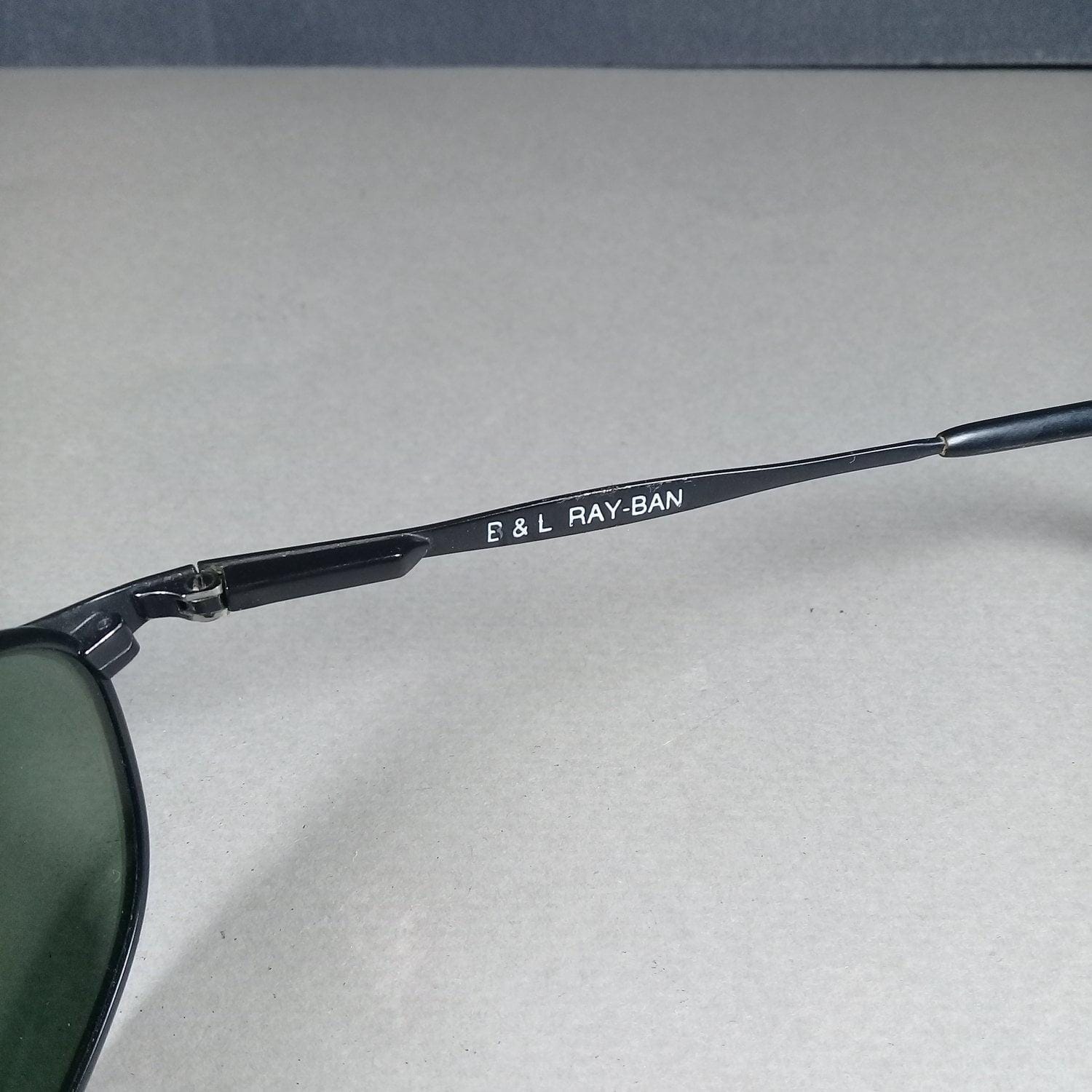 Ray Ban B&L W2963 Black Highstreet G15 Green Lenses Bausch +