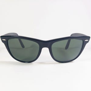 B&L Ray Ban Wayfarer II L1724 W0AW Black Bausch and Lomb Sunglasses US Made image 1