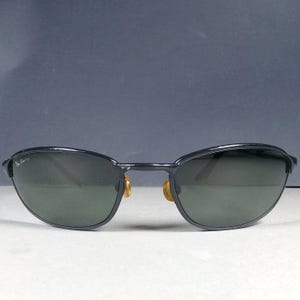 Ray Ban B&L  W2963 Black Highstreet G15 Green Lenses Bausch + Lomb Sunglasses US Made