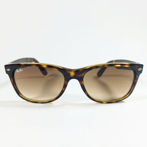 Ray Ban RB 2132 710/51 Tortoise Brown New Wayfarer Gradient Sunglasses w/Case image 3