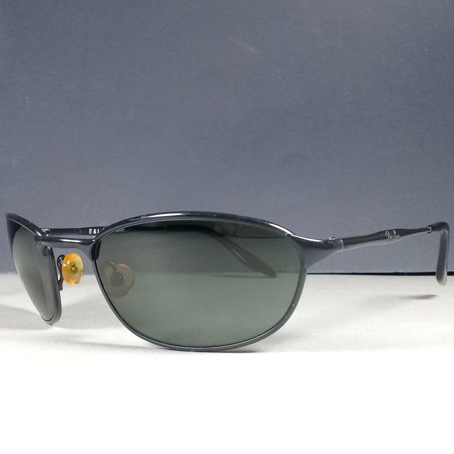 Ray Ban B&L W2963 Black Highstreet G15 Green Lenses Bausch +