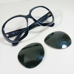 Ray Ban RB 4098 Jackie Ohh II 601/71 zwarte zonnebril, alleen monturen afbeelding 1