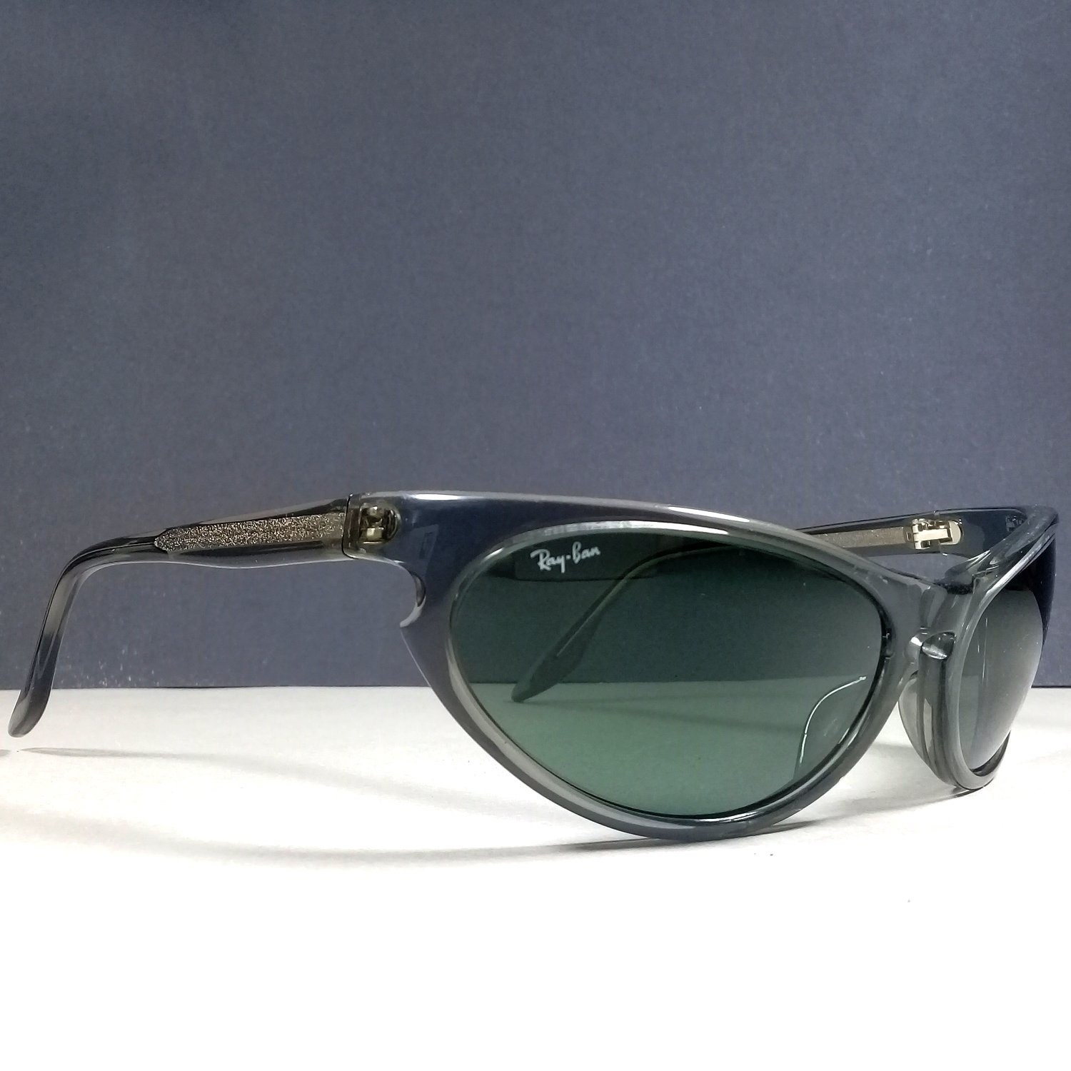 Ray Ban B&L W2199 Green Translucent Sidestreet Sunglasses - Etsy Hong Kong