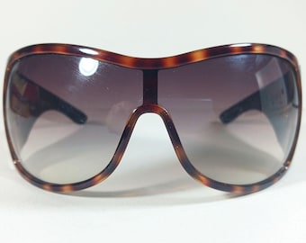 Christian Dior Cherrytree QEOMN Oversize Wrap Fall 2000 Y2K Sunglasses