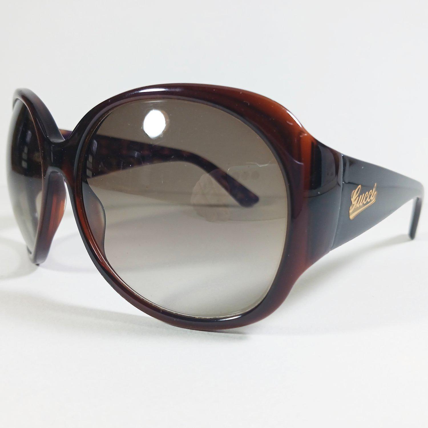Gucci GG 2952/S 120 Oval Tortoise Brown Women Sunglasses W