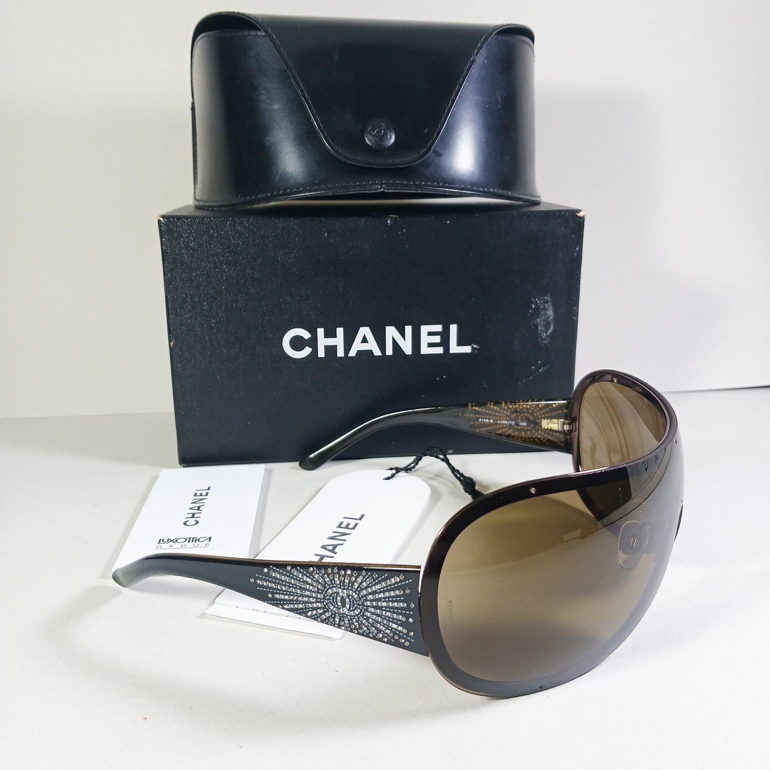 ②【CHANEL】眼鏡サングラスケース CHANEL - CHANEL シャネル メガネケース サングラスケース