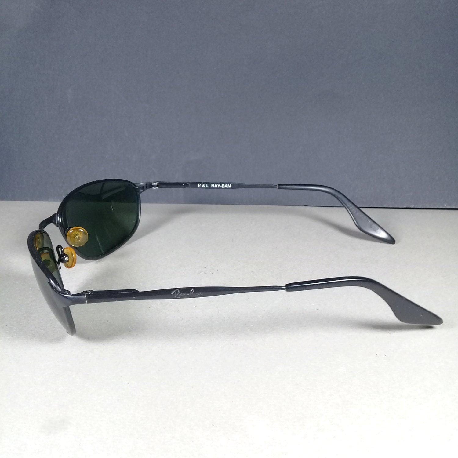 Ray Ban B&L W2963 Black Highstreet G15 Green Lenses Bausch +