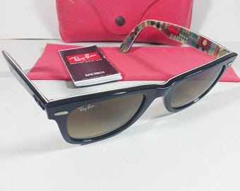 Ray Ban RB2140 Tortoise Braun Special Series #13 Wayfarer Sonnenbrille mit Etui