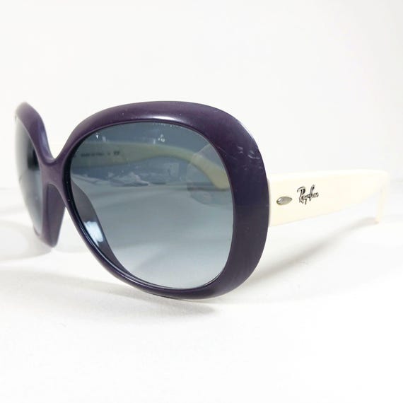 Ray Ban RB 4098 Jackie Ohh II 766/8G Purple/beige Sunglasses  display picture 1