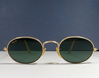 Ray Ban Gold/green Bausch & Lomb W0976 Vintage BL Oval Unisex - Etsy  Australia