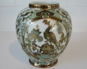 Japanese vase 4.5 inches tall - Rising Sun backstamp