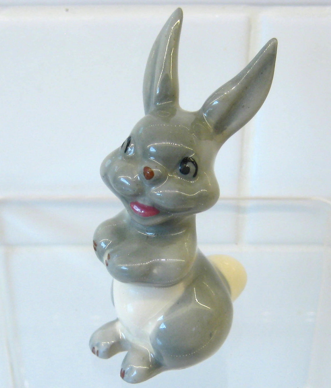 Wade Laughing Rabbit model 2.75 inches high. 1940 1950. In | Etsy