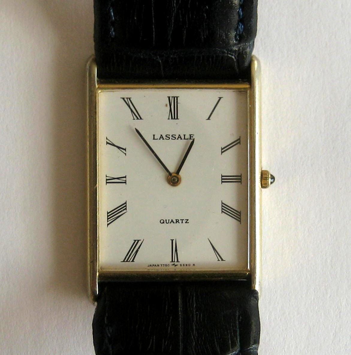 Lassale 7750 Seiko Lassale Quartz Watch Ultra Thin Seiko Lassale