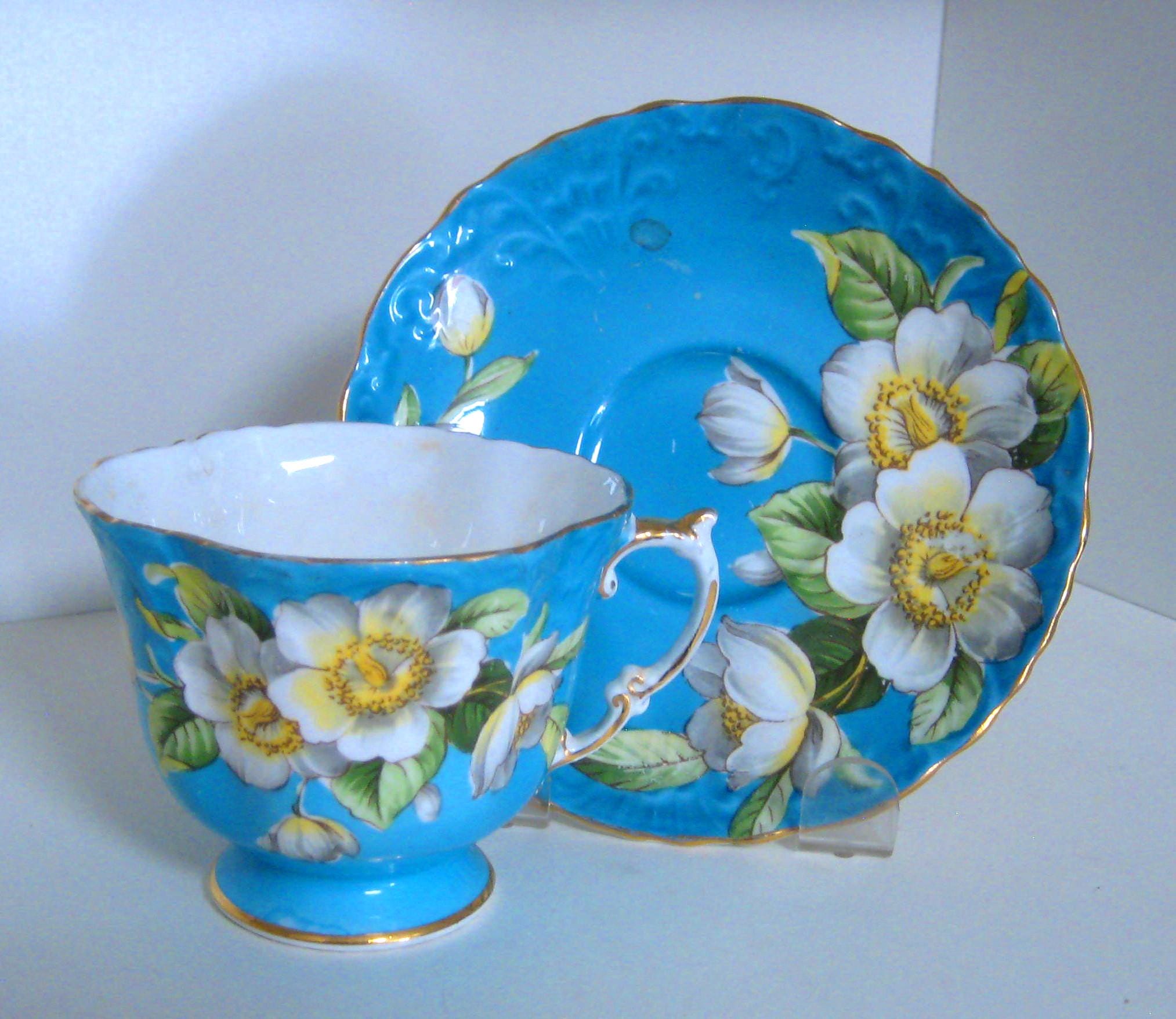 Aynsley China - 玲子　おまとめページ エインズレイ 英国 デミタスカップ &ソーサー デイジー 花柄