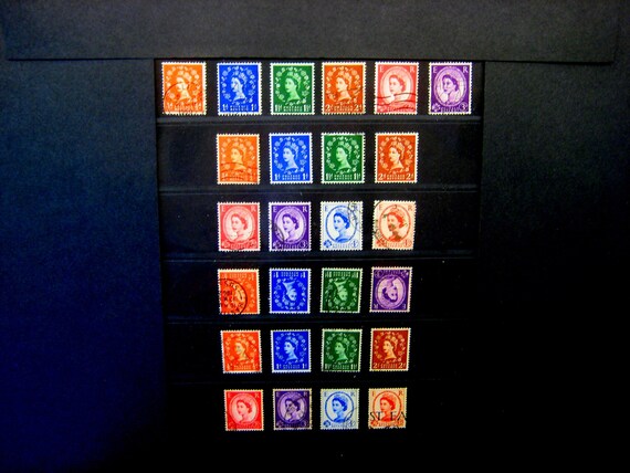 Great Britain GB Stamps, Complete Collection of All 3