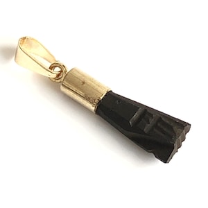 Mano de Azabache, Genuine Azabache Jet Stone Pendant, Protection Jewelry, Baby Protection Charm, Baby Shower Gift, Azabache Hand, Mal de Ojo