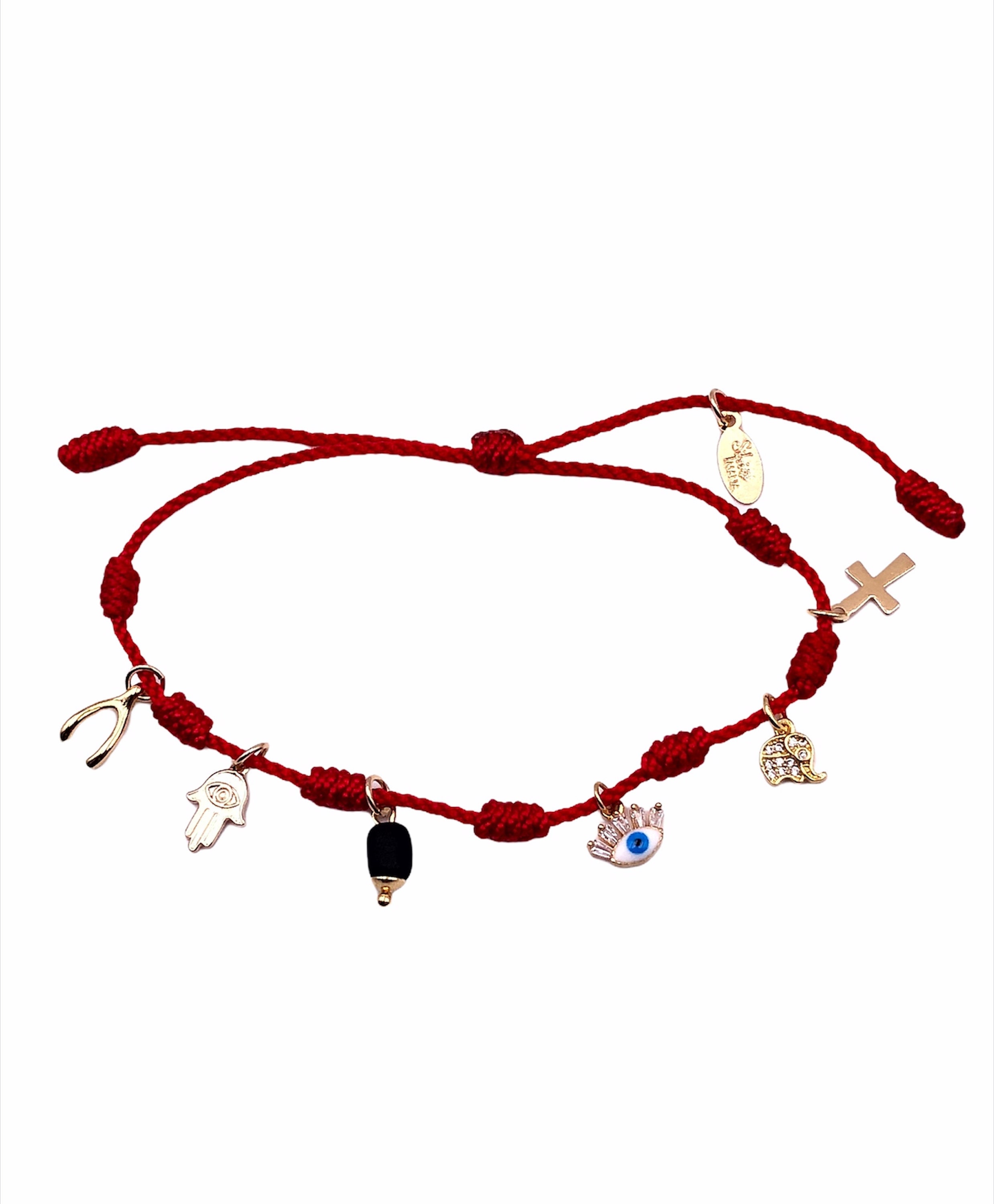 7 Knot Lucky Bracelets - Adjustable Red String Bracelets – My Magic Place  Shop