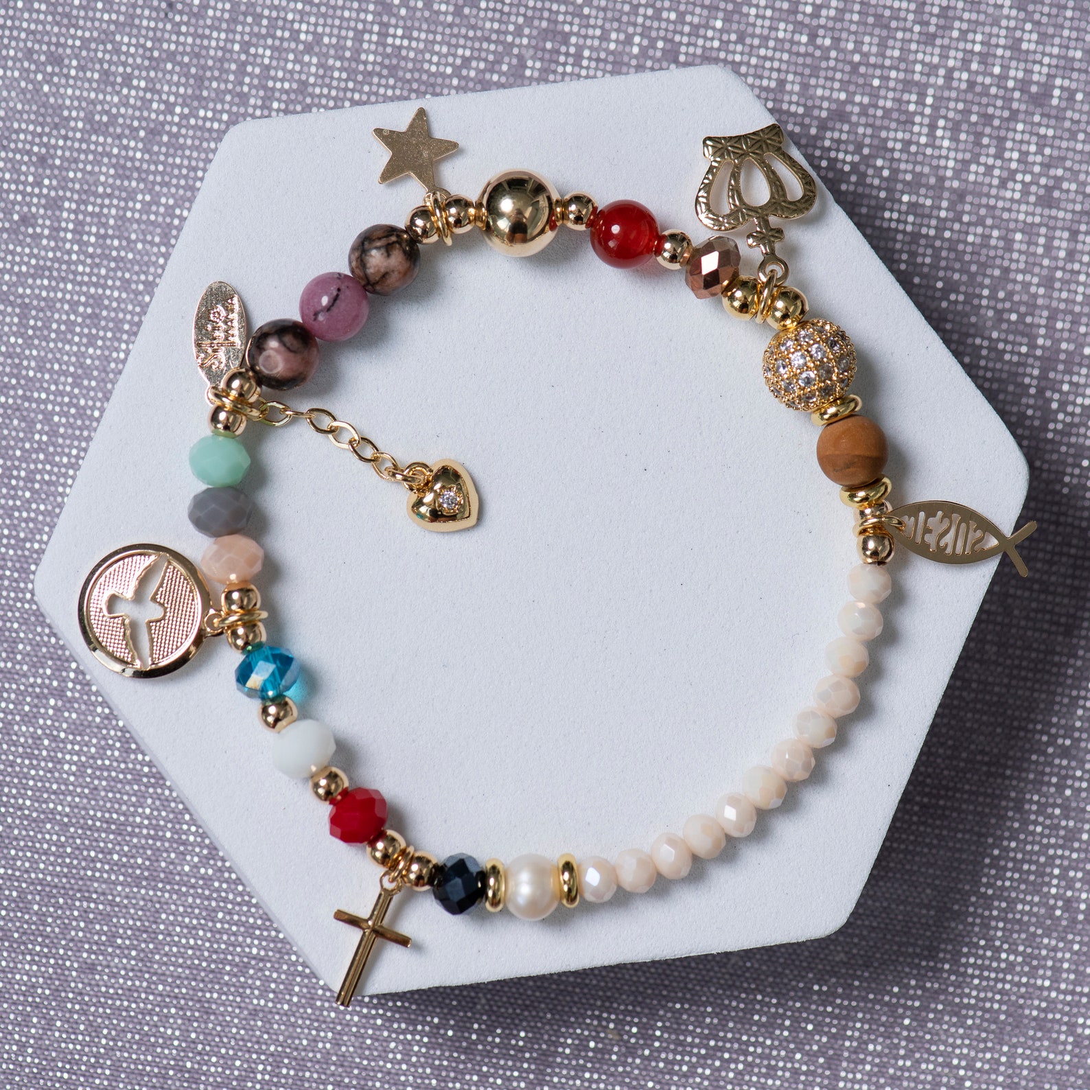 Life of Jesus Bracelet Jesus Christ Story Bracelet Biggest Etsy