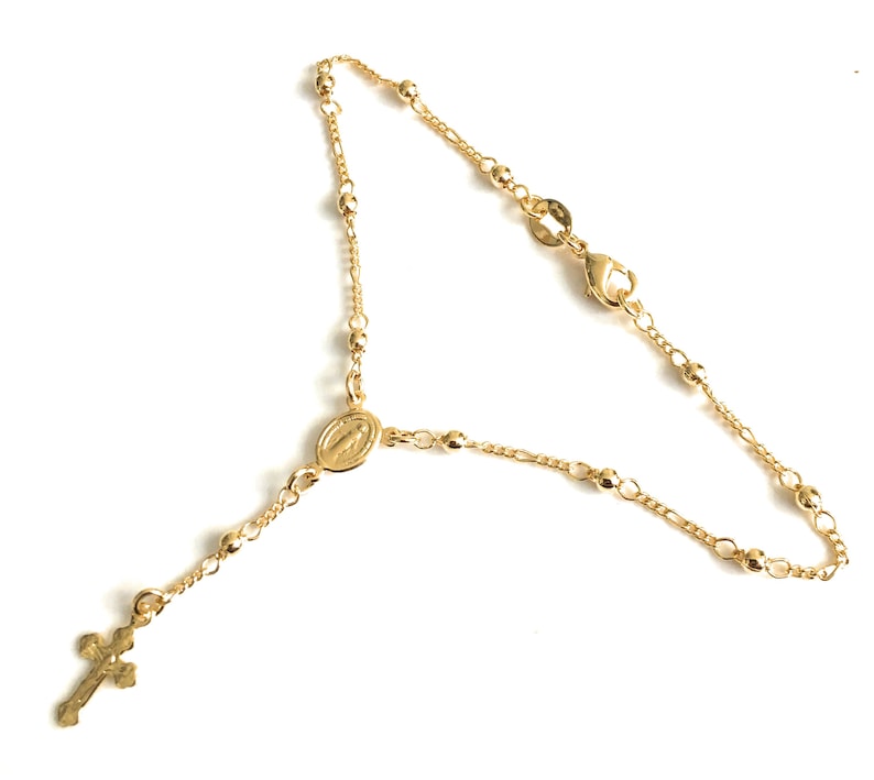 Delicate Rosary Bracelet