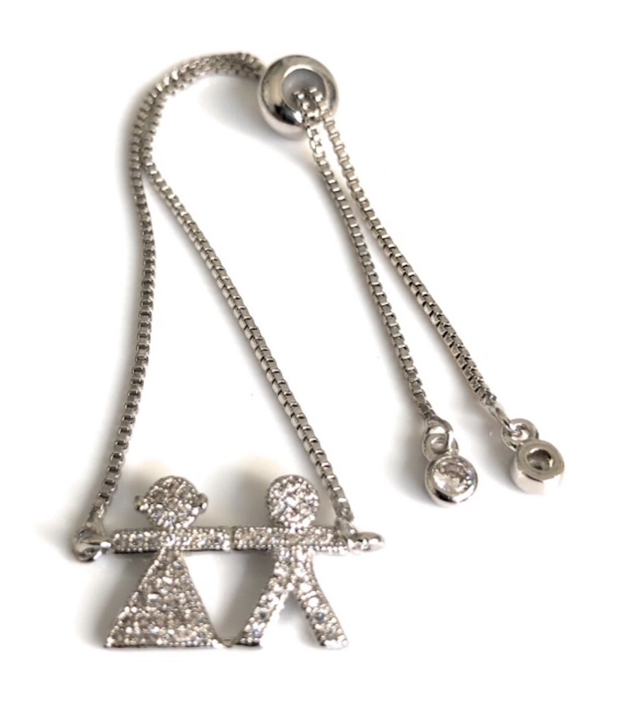 Boy and Girl Charm Bracelet Children Bracelet Adjustable One Etsy