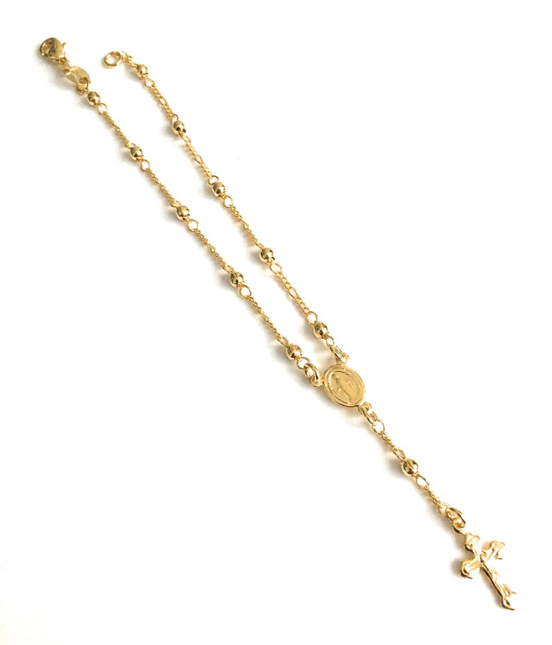 Virgin Miraculous Connector Gold Bracelet