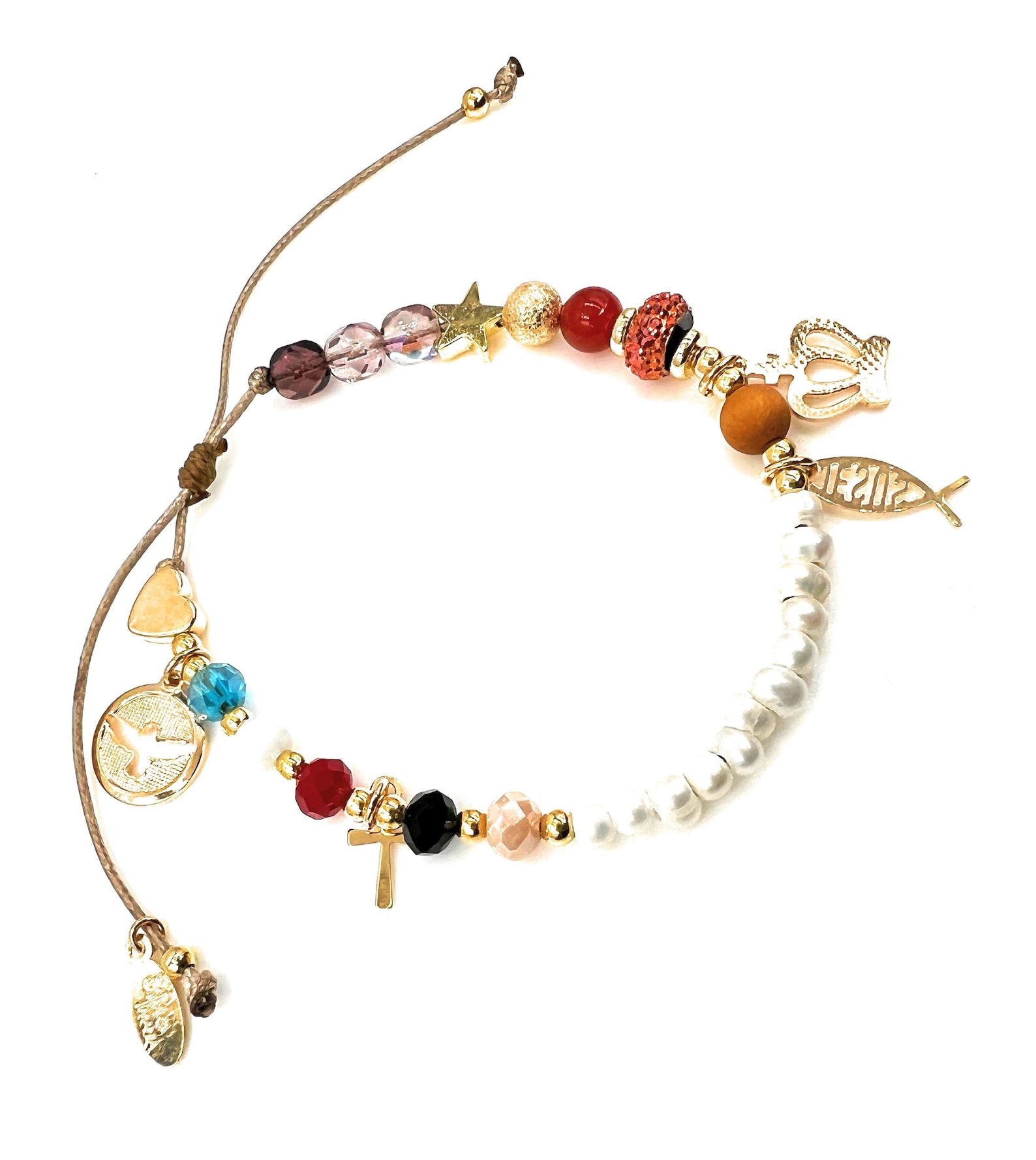 Jesus Christ Story Bracelet Life of Jesus Bracelet Biggest Etsy