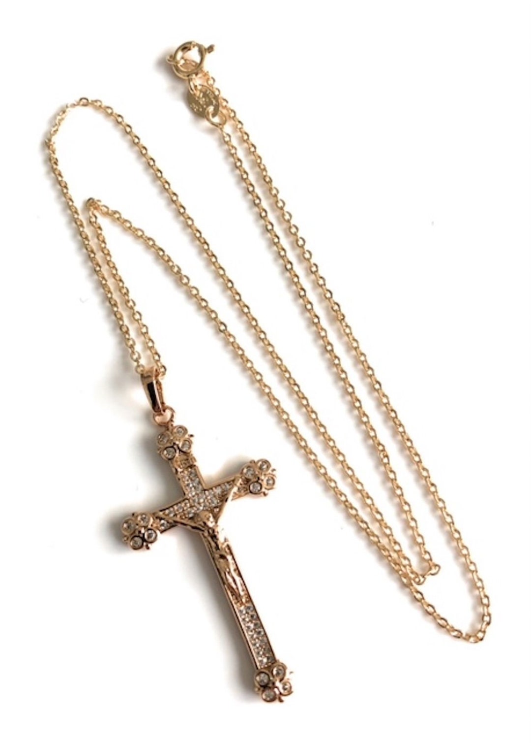 Vintage style cross necklace Clearance