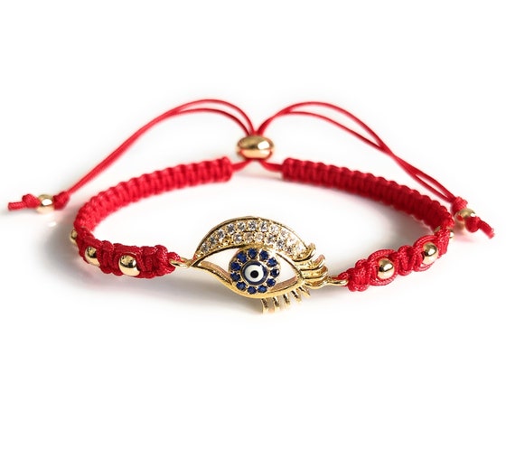 Pulseras Mal de Ojo Evil Eye Red String Bracelet for Women