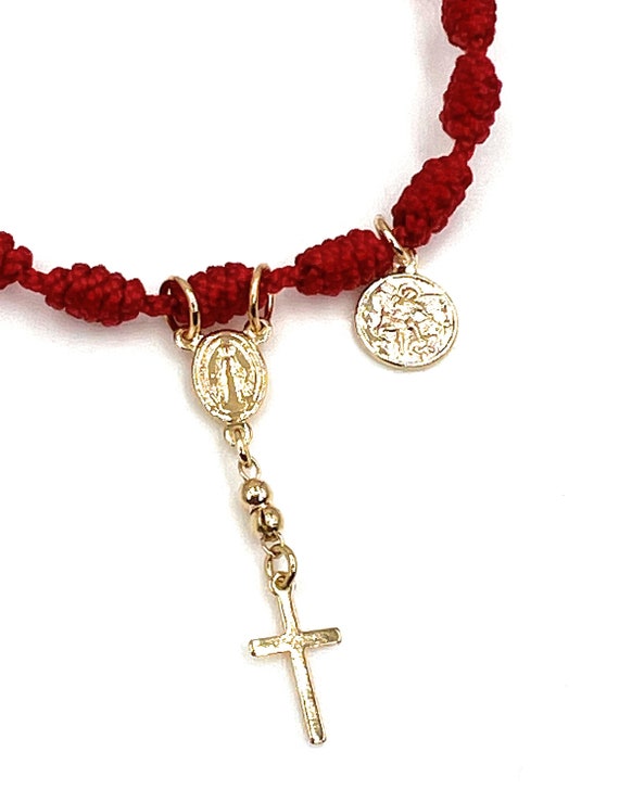 Small on sale rosary bracelet