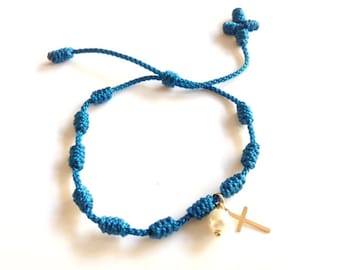 Baptism Favors mini rosary, Christening Favors, baptism gift, Baptism favors boy small rosary recuerdito bautismo Recuerdos de bautizo