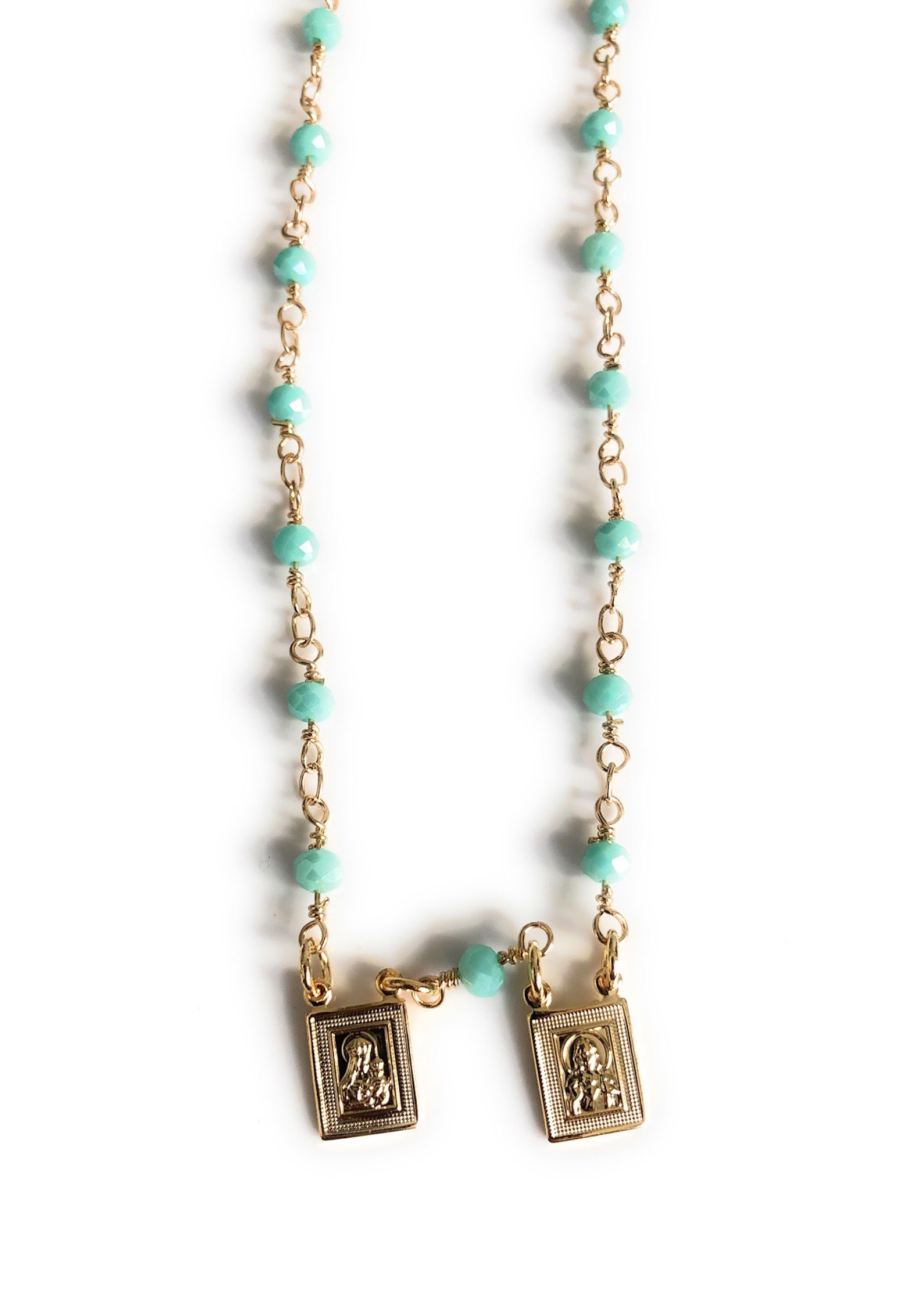 Catholic Jewelry Scapular Necklace Religious Jewelry Etsy Hong Kong