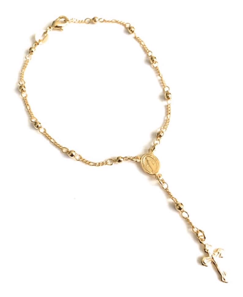 Elegant Gold Rosary