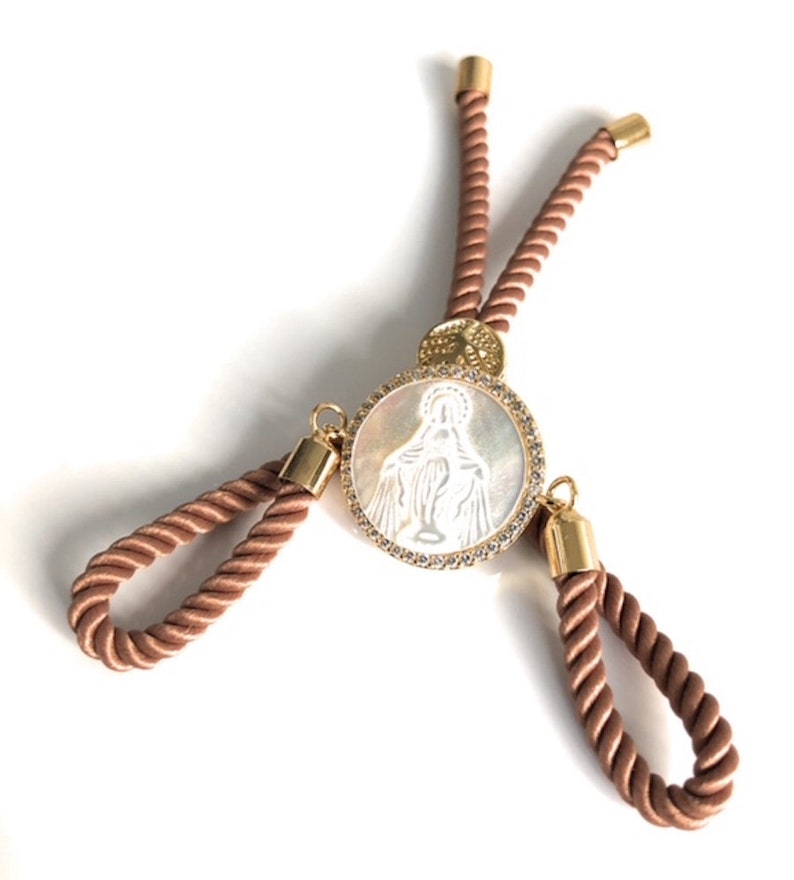 Catholic Jewelry Gifts Adjustable Bracelet Religious Etsy