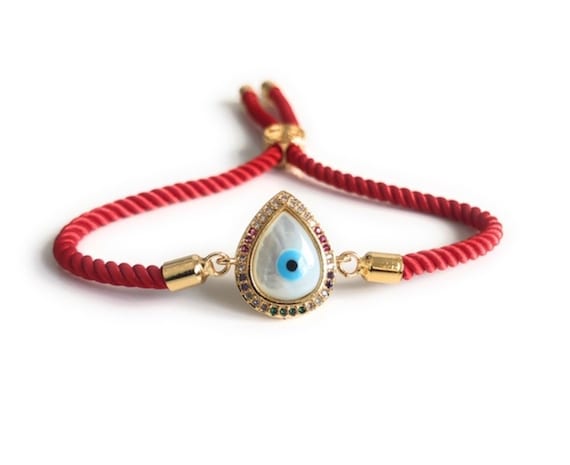 Jewish evil eye bracelet deals