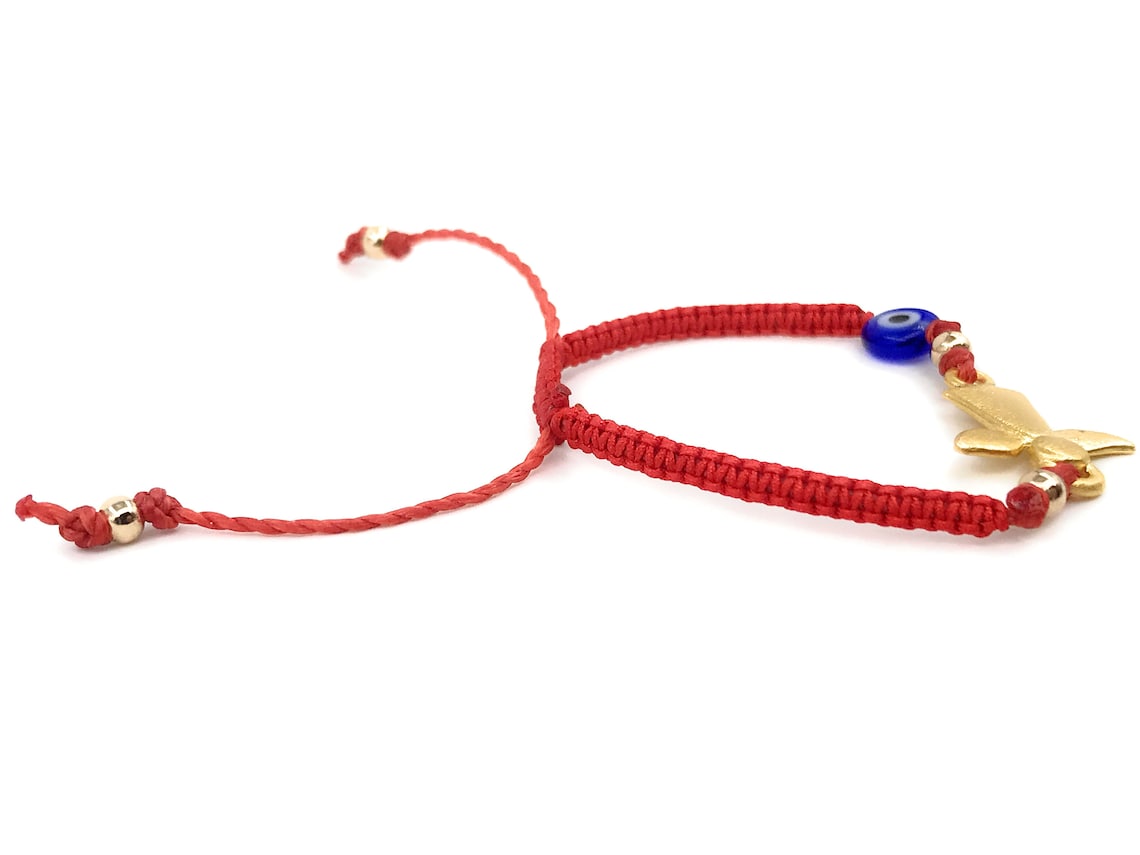 Evil Eye Baby Bracelet Gold Baby Bracelet Newborn Bracelet Etsy