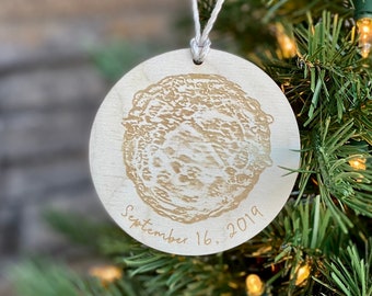 Custom Embryo Ornament | IVF Keepsake | Personalized Embryo Art | Embaby | Embryo Engraving IVF