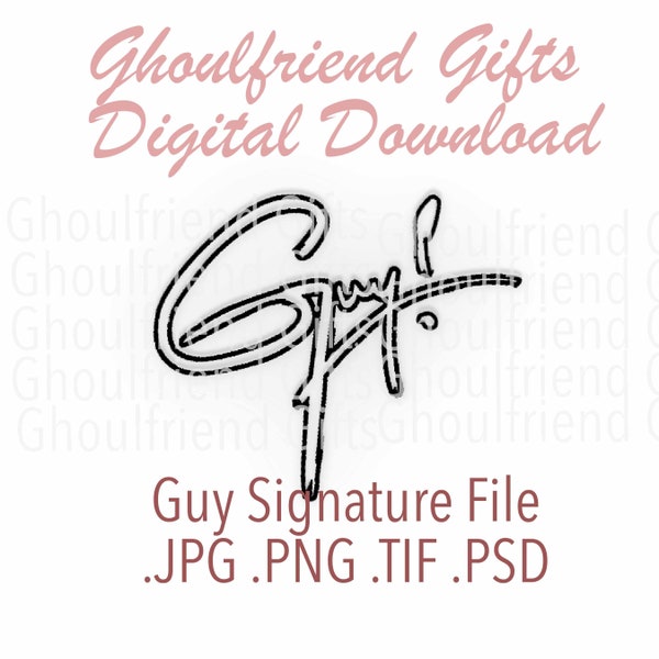 Guy Fieri Signature Welcome to Flavortown Digital Download Food Network Star