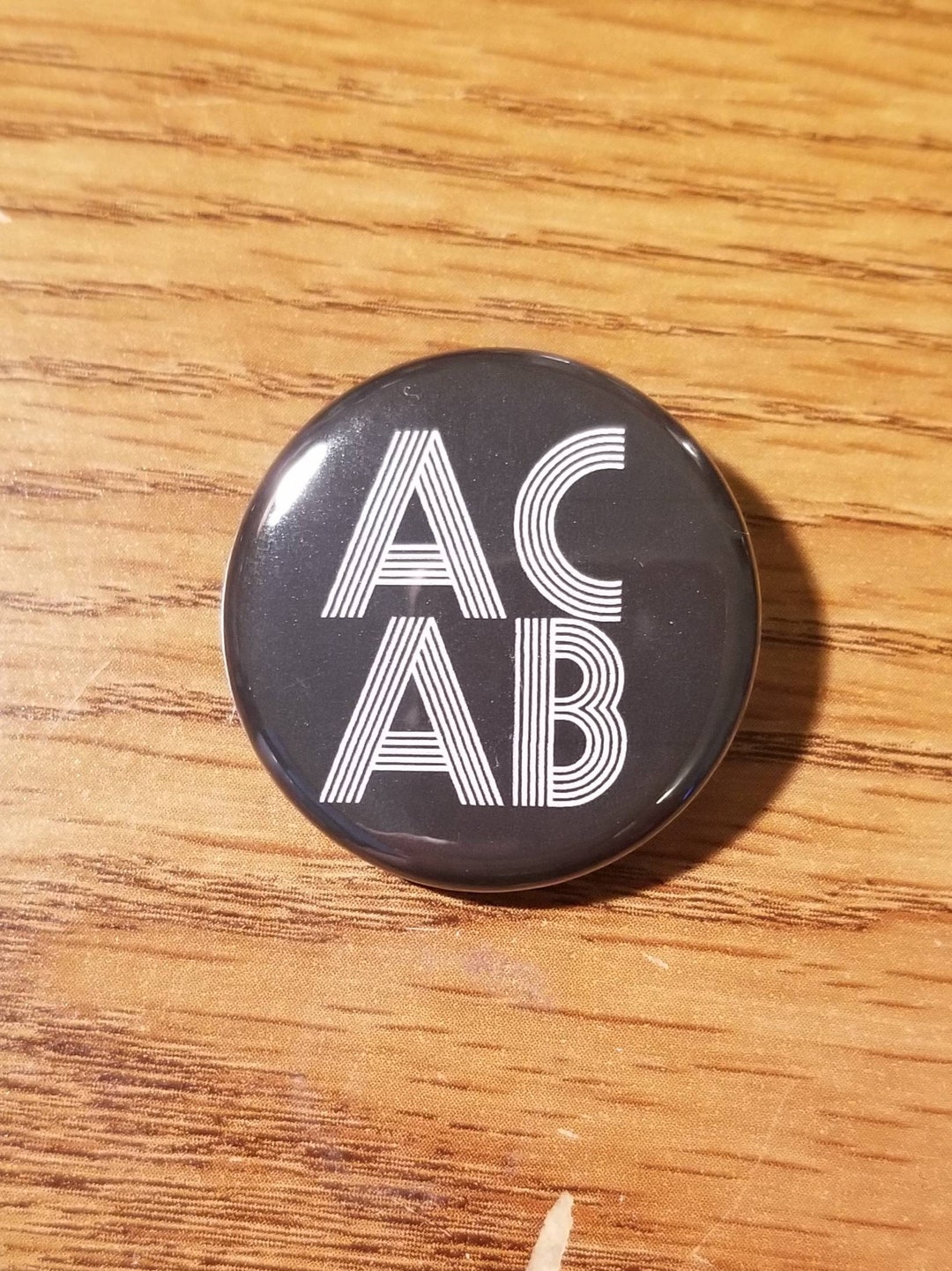 ACAB 1.5 Inch Pinback Button All Cops Are Bad BLM - Etsy
