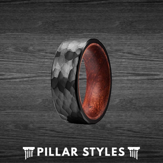 Koa mens wedding ring discount