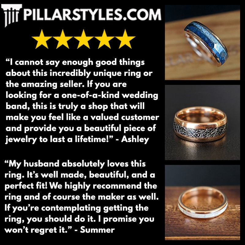 Anello Uomo Tungsteno Nero Con Legno Di Barile Whiskey – Fascia Matrimonio Foresta Scenario