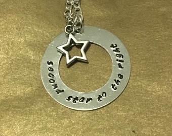 Second Star To The Right Peter Pan Necklace