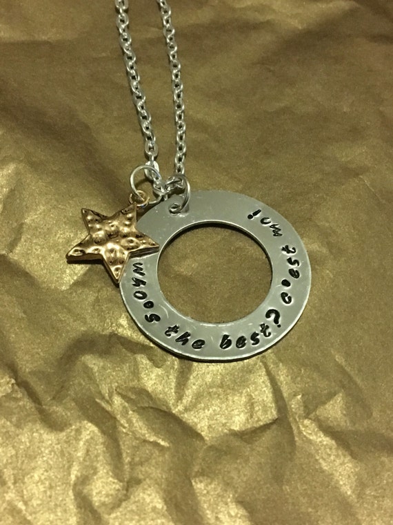 Who s The Best C est Moi Lafayette Hamilton Musical Necklace