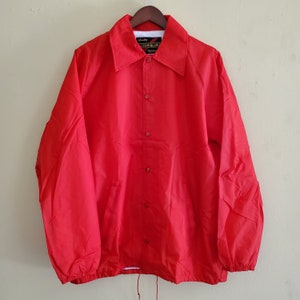 Red Coach Jacket - Etsy